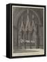 Memorial to Bishop Lonsdale in Lichfield Cathedral-null-Framed Stretched Canvas