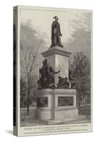 Memorial to Captain Joseph Brant (Thayendanegea) Recently Unveiled at Brantford, Ontario, Canada-null-Stretched Canvas