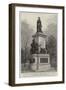 Memorial to Captain Joseph Brant (Thayendanegea) Recently Unveiled at Brantford, Ontario, Canada-null-Framed Giclee Print