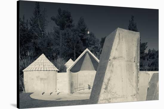 Memorial to Ethiopian Jews who perished on their way to Israel in 1984, Mount Herzl, Jerusalem,...-null-Stretched Canvas