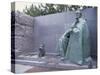 Memorial to Fdr, in Washington Dc, United States of America, North America-Alison Wright-Stretched Canvas