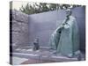 Memorial to Fdr, in Washington Dc, United States of America, North America-Alison Wright-Stretched Canvas