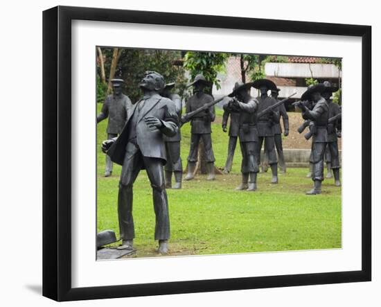 Memorial to Martyr Dr. Jose Rizal, Rizal Park, Luneta, Manila, Philippines-Kober Christian-Framed Photographic Print