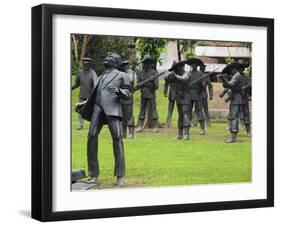 Memorial to Martyr Dr. Jose Rizal, Rizal Park, Luneta, Manila, Philippines-Kober Christian-Framed Photographic Print