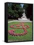 Memorial to Mozart, Burggarten, Vienna, Austria-Geoff Renner-Framed Stretched Canvas