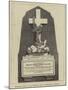 Memorial to Mr L G E Childers, Lost on Board HMS Captain-null-Mounted Giclee Print