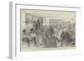 Memorial to Richardson, the Novelist, in St Bride's Church-null-Framed Giclee Print