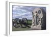 Memorial to the 15th New York Battery, Gettysburg Battlefield-null-Framed Photographic Print