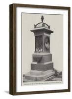 Memorial to the Duchess of Teck, Unveiled at Richmond on 16 May-null-Framed Giclee Print