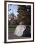 Memorial to the First Confrontation Between Minutemen and British on 19 April 1775-Christopher Rennie-Framed Photographic Print