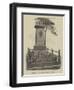 Memorial to the Late Benjamin Webster-null-Framed Giclee Print