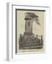 Memorial to the Late Benjamin Webster-null-Framed Giclee Print