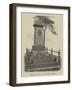 Memorial to the Late Benjamin Webster-null-Framed Giclee Print