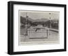 Memorial to the Late Empress of Austria on the Pont Elizabeth at Mentone, Unveiled 30 April-null-Framed Giclee Print