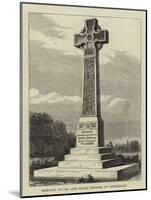Memorial to the Late Prince Imperial at Chiselhurst-Henry William Brewer-Mounted Giclee Print