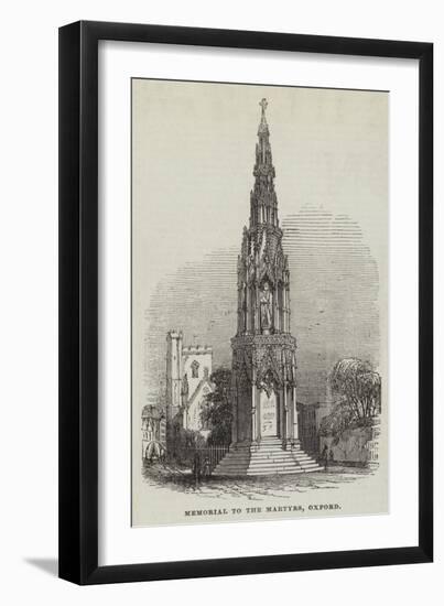 Memorial to the Martyrs, Oxford-null-Framed Giclee Print