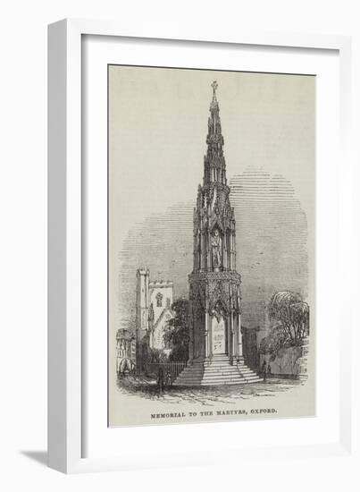 Memorial to the Martyrs, Oxford-null-Framed Giclee Print