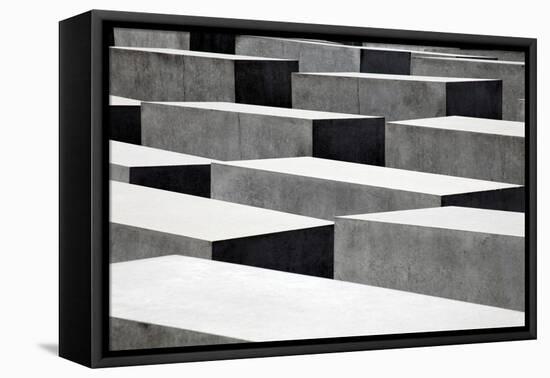 Memorial to the Murdered Jews of Europe, Berlin, Germany-Kymri Wilt-Framed Stretched Canvas