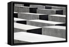 Memorial to the Murdered Jews of Europe, Berlin, Germany-Kymri Wilt-Framed Stretched Canvas