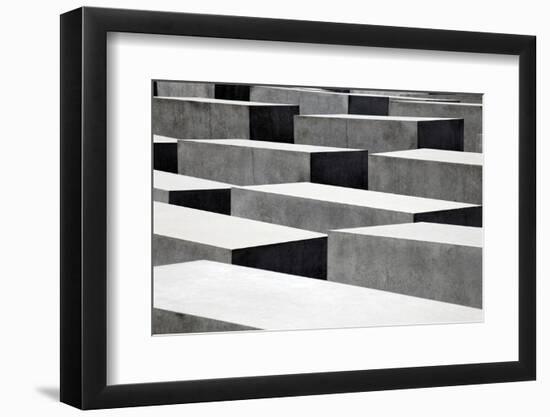 Memorial to the Murdered Jews of Europe, Berlin, Germany-Kymri Wilt-Framed Photographic Print