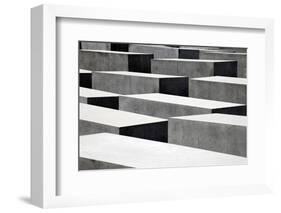 Memorial to the Murdered Jews of Europe, Berlin, Germany-Kymri Wilt-Framed Photographic Print