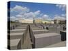 Memorial to the Murdered Jews of Europe, or the Holocaust Memorial, Ebertstrasse, Berlin, Germany-Neale Clarke-Stretched Canvas