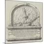 Memorial to the Officers and Men Who Perished in HMS Bombay-null-Mounted Giclee Print