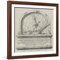 Memorial to the Officers and Men Who Perished in HMS Bombay-null-Framed Giclee Print