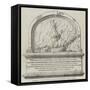 Memorial to the Officers and Men Who Perished in HMS Bombay-null-Framed Stretched Canvas