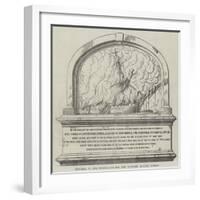 Memorial to the Officers and Men Who Perished in HMS Bombay-null-Framed Giclee Print