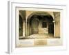 Memorial to Torquato Tasso, engraved by T.C. Dibdin after a 1846 painting-Carlo Grubacs-Framed Giclee Print