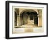 Memorial to Torquato Tasso, engraved by T.C. Dibdin after a 1846 painting-Carlo Grubacs-Framed Giclee Print