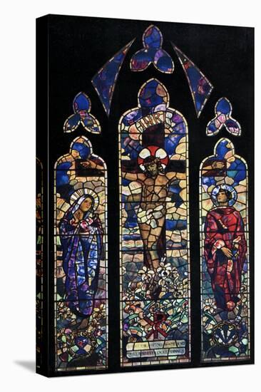 Memorial Window in the Parish Church of Chipping Ongar, Essex, 1929-Leonard Walker-Stretched Canvas