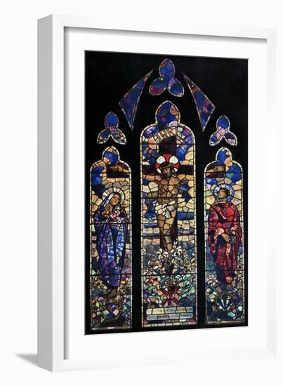 Memorial Window in the Parish Church of Chipping Ongar, Essex, 1929-Leonard Walker-Framed Giclee Print