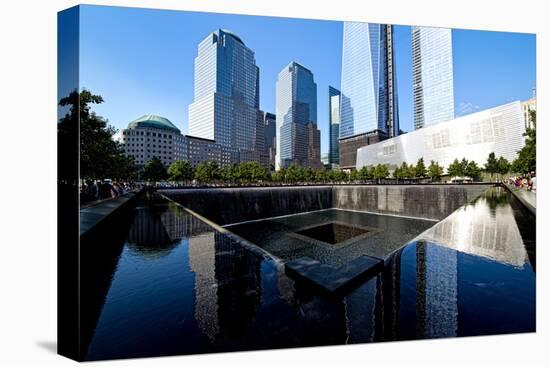 Memorial - World Trade Center - New York - United States-Philippe Hugonnard-Stretched Canvas