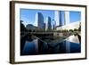 Memorial - World Trade Center - New York - United States-Philippe Hugonnard-Framed Photographic Print