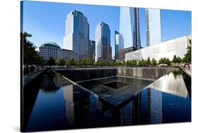 Memorial - World Trade Center - New York - United States-Philippe Hugonnard-Stretched Canvas