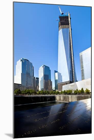Memorial - World Trade Center - New York - United States-Philippe Hugonnard-Mounted Photographic Print
