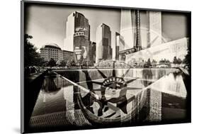 Memorial - World Trade Center - New York - United States-Philippe Hugonnard-Mounted Photographic Print