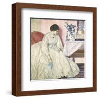 Memories, 1915-Frederick Carl Frieseke-Framed Premium Giclee Print