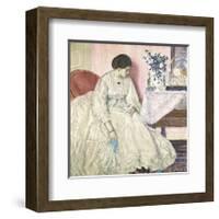 Memories, 1915-Frederick Carl Frieseke-Framed Premium Giclee Print