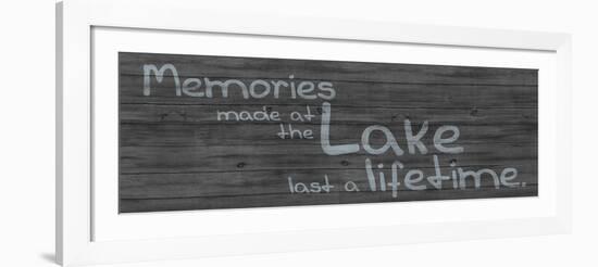 Memories at Lake 1-Lauren Gibbons-Framed Art Print