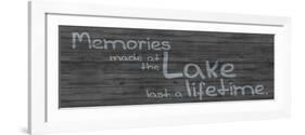 Memories at Lake 1-Lauren Gibbons-Framed Art Print
