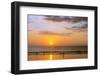 Memories Beach, Sunset, Khao Lak, Phang Nga Province, Thailand, Southeast Asia, Asia-Christian Kober-Framed Photographic Print