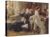 Memories, C.1886-Frank Bernard Dicksee-Stretched Canvas