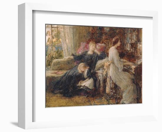 Memories, C.1886-Frank Bernard Dicksee-Framed Giclee Print