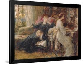 Memories, C.1886-Frank Bernard Dicksee-Framed Giclee Print