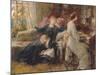 Memories, C.1886-Frank Bernard Dicksee-Mounted Giclee Print