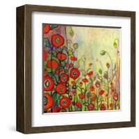 Memories of Grandmother’s Garden-Jennifer Lommers-Framed Giclee Print