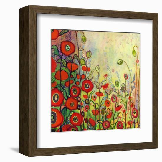 Memories of Grandmother’s Garden-Jennifer Lommers-Framed Giclee Print